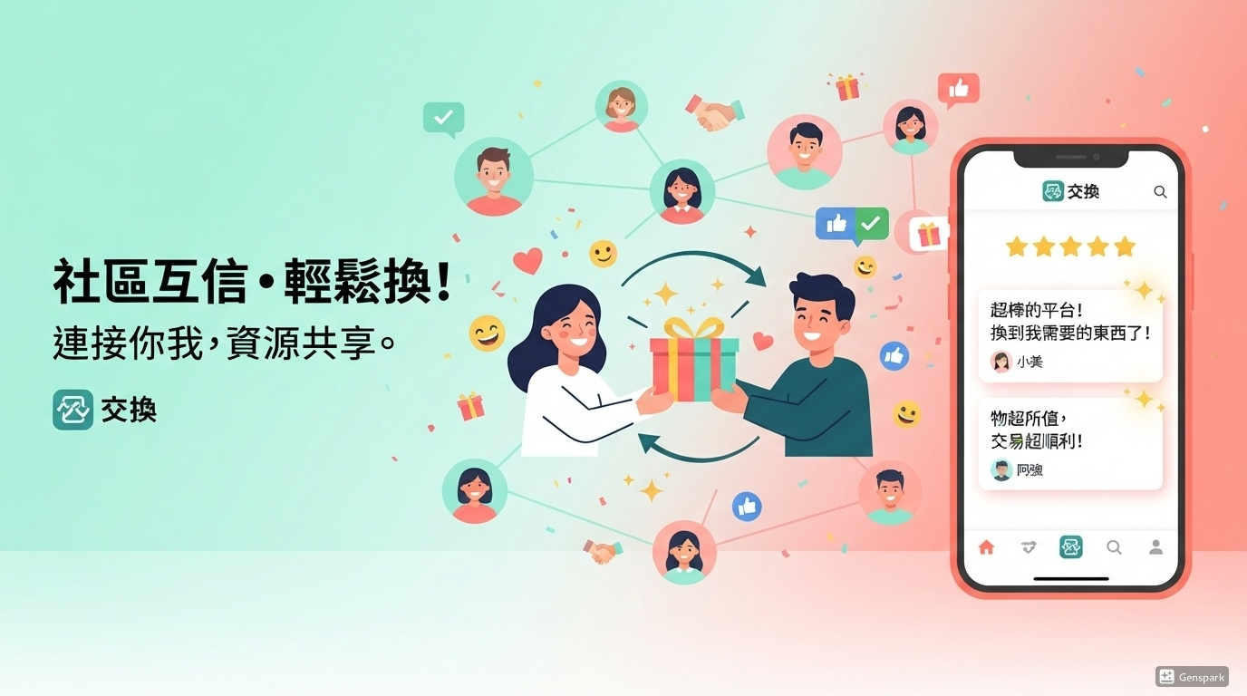 社區互信・輕鬆換